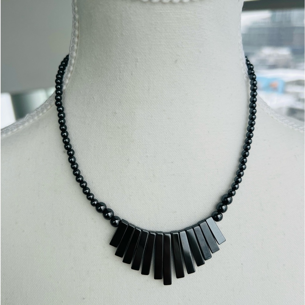 Hematite necklace